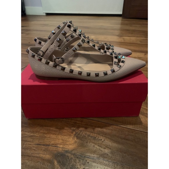 Valentino Rockstud Ballet Flat - Picture 3 of 5